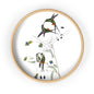 Hummingbirds Time Wall Clock - Expressive DeZien 