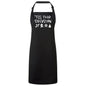 Tis the Season Christmas Bib Apron – Fun Baking Design, Eco-Friendly, Adjustable Neck