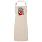 Be Naughty Save Santa a trip Bib Apron – Fun Baking Design, Eco-Friendly, Adjustable Neck