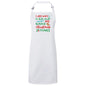 Bake Stuff and watch movies Bib Apron – Fun Baking Design, Eco-Friendly, Adjustable Neck