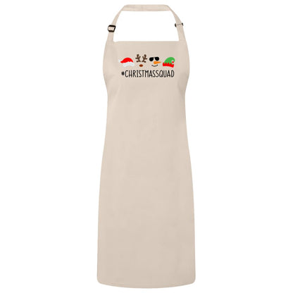 Christmas Squad Christmas Apron – Fun Baking Design, Eco-Friendly, Adjustable Neck