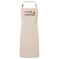 Christmas Squad Bib Apron – Fun Baking Design, Eco-Friendly, Adjustable Neck