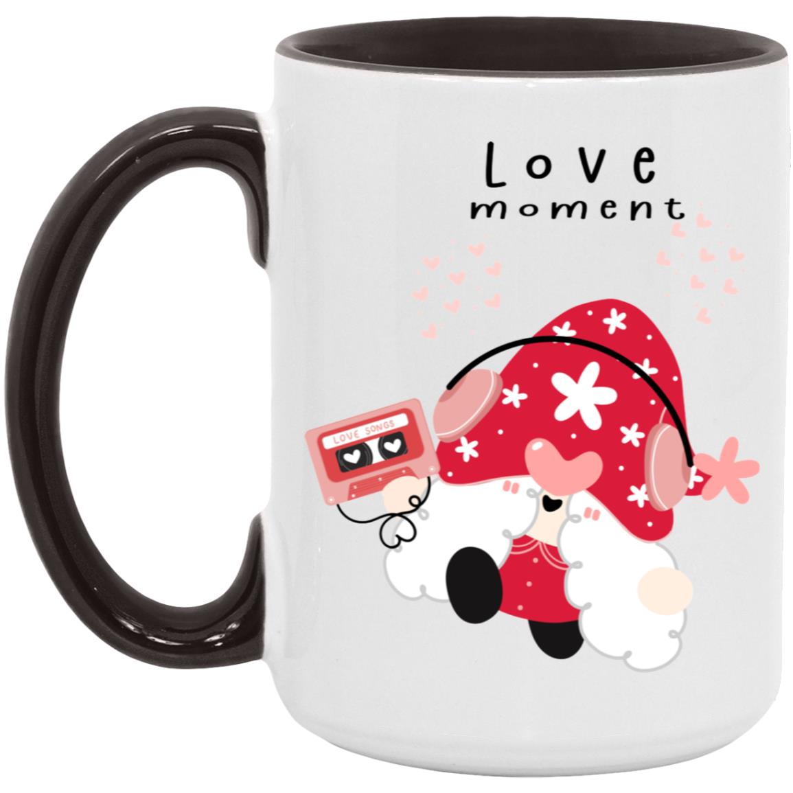 Jamin Gnome Love Moment 15oz Accent Mug - Expressive DeZien 