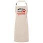 Merry Heavenly Christmas Bib Apron – Fun Baking Design, Eco-Friendly, Adjustable Neck