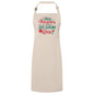 "The Joy of Christmas is Family... Just Kidding, It's Wine" Christmas  Apron - Expressive DeZien 