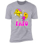 FAFO Fun Colorful Retro Premium Short Sleeve T-Shirt - Expressive DeZien 