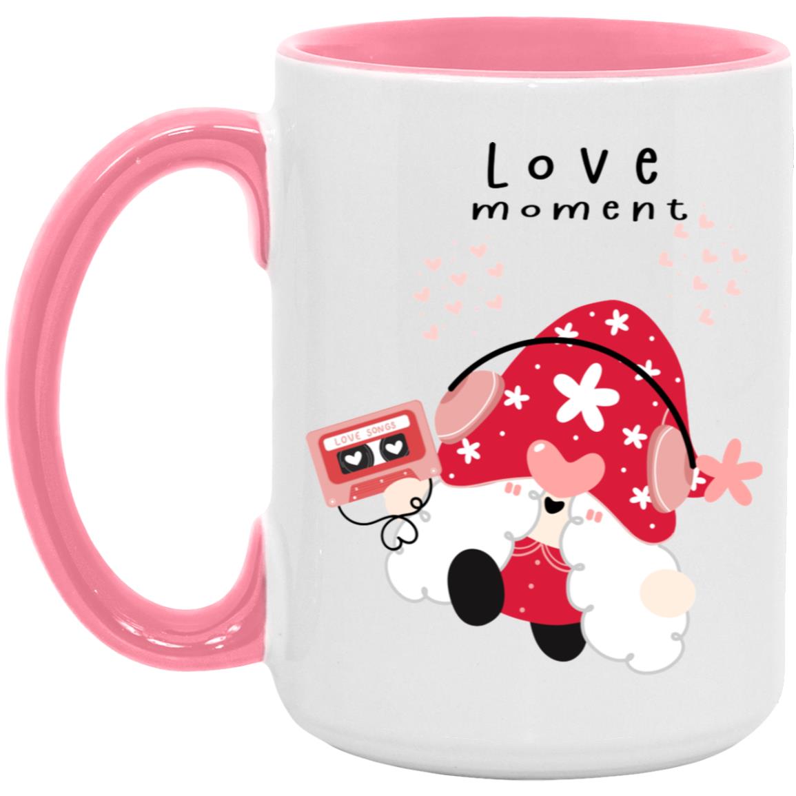 Jamin Gnome Love Moment 15oz Accent Mug - Expressive DeZien 