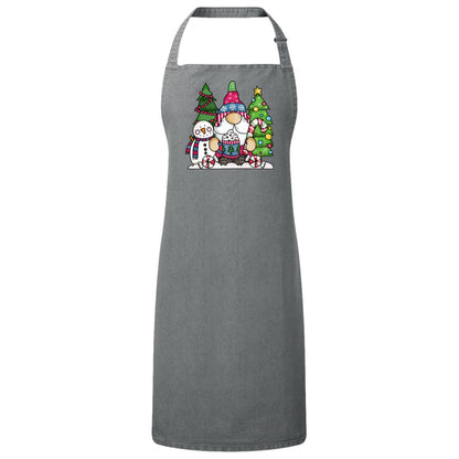 Christmas Cheer Christmas Apron – Fun Baking Design, Eco-Friendly, Adjustable Neck