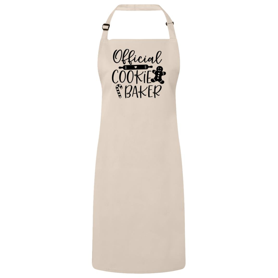 Bib Apron – Fun Baking Design, Eco-Friendly, Adjustable Neck