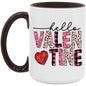 Hello Valentine 15oz Accent Mug - Expressive DeZien 