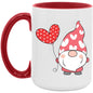 Gnome and Balloon 15oz Accent Mug - Expressive DeZien 