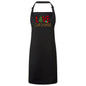 Love Christmas Bib Apron – Fun Baking Design, Eco-Friendly, Adjustable Neck