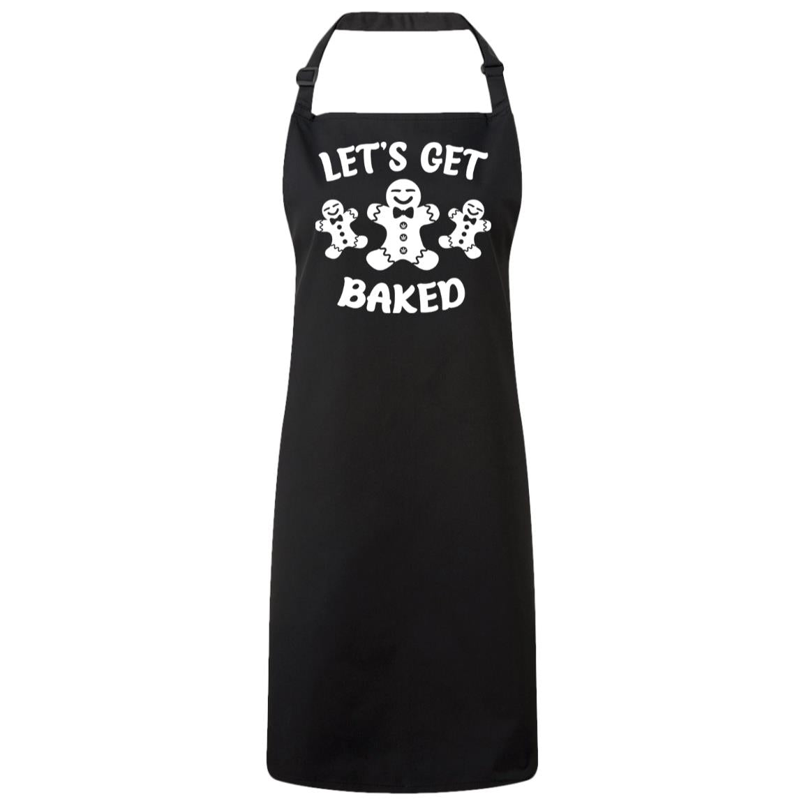 "Let's Get Baked" Christmas Apron - Expressive DeZien 