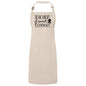 Teacher of Smart Cookies Christmas Bib Apron – Fun Baking Design, Eco-Friendly, Adjustable Neck