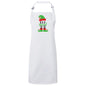 Elf Squad Bib Apron – Fun Baking Design, Eco-Friendly, Adjustable Neck