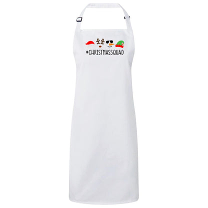 Christmas Squad Christmas Apron – Fun Baking Design, Eco-Friendly, Adjustable Neck