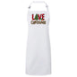 Love Christmas Bib Apron – Fun Baking Design, Eco-Friendly, Adjustable Neck