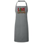 Love Christmas Bib Apron – Fun Baking Design, Eco-Friendly, Adjustable Neck