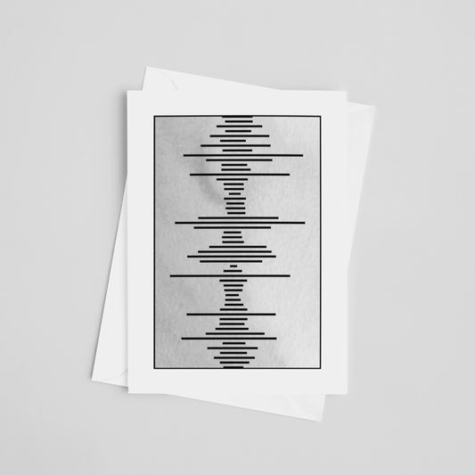 Soundwave Greeting Cards 5" x 7"