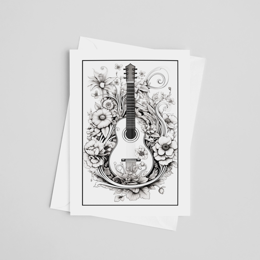 Strum and Love Greeting Cards 5" x 7"