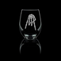 Rock On Horns down Skeleton Hand Etched Stemless Wine Glass 20.5oz | Halloween Wine Glasses - Expressive DeZien 