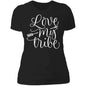 Love my Tribe Ladies' Next Level Boyfriend T-Shirt - Expressive DeZien 