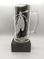 Two Feathers Sandblast Etched Tavern Beer Mug 26.5 - Expressive DeZien 