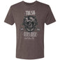 Tulsa Blues Men's Triblend T-Shirt - Expressive DeZien 