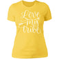 Love my Tribe Ladies' Next Level Boyfriend T-Shirt - Expressive DeZien 