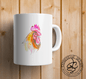 Zero Clucks Given 15oz. Rooster Mug - Expressive DeZien 