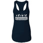 Intoxicologist Bartender Ladies Ideal Racerback Tank - Expressive DeZien 