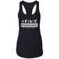 Intoxicologist Bartender Ladies Ideal Racerback Tank - Expressive DeZien 