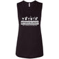 Intoxicologist Bartender Ladies' Flowy Muscle Tank - Expressive DeZien 