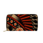 Native Chief Zipper Purse Clutch Billfold - Expressive DeZien 