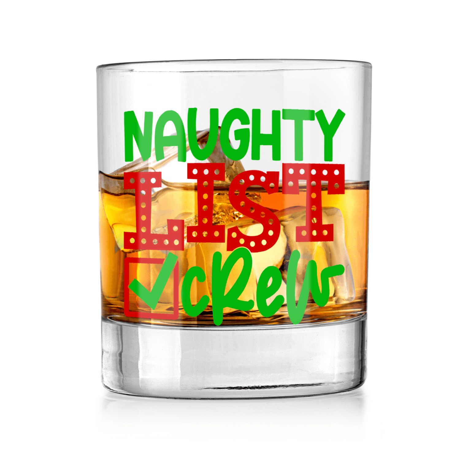 Naughty Is The New Nice Stemless Wine Glass - The Crystal Shoppe