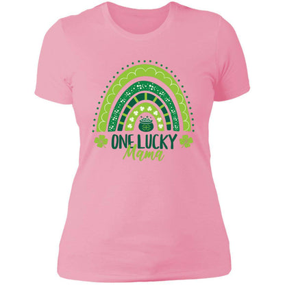 One Lucky Moma Next Level Ladies' Boyfriend T-Shirt - Expressive DeZien 